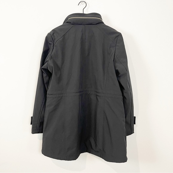 New Dennis Basso Water Resistant Bonded Jacket with Hidden Hood - Picture 7 of 15